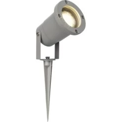 LED-Außenleuchte Janko Mit Erdspieß Grau