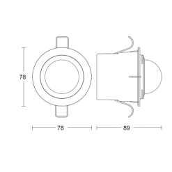 Steinel Infrarot-Bewegungsmelder IS 360-1 DE Weiß -Lampe Geschäft 1354653 2917 1