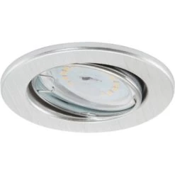 Briloner LED-Einbauleuchte 3er-Set Aluminium 3-Stufendimmer