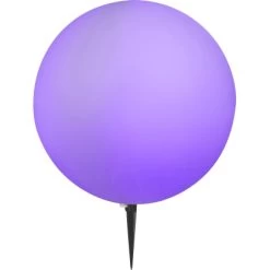 Globo Außen-Kugelleuchte Mit Erdspieß TOULA Kunststoff Weiß -Lampe Geschäft 2248235 3749 31776 d