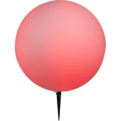 Globo Außen-Kugelleuchte Mit Erdspieß TOULA Kunststoff Weiß -Lampe Geschäft 2248235 3749 31776 e