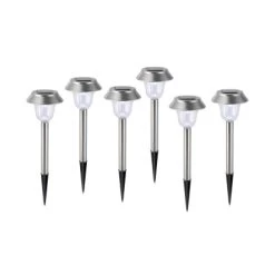LED-Solarspieß 6er-Set