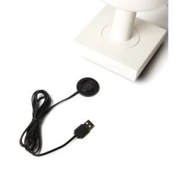 Konstsmide LED-Designer-Tischleuchte Monaco Weiß 19 Cm X 12,5 Cm 12,5 Cm -Lampe Geschäft 274810 1533 S 02