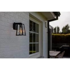 Lutec Außenwandleuchte Fia 1-flammig Mattschwarz 21,6 Cm X 14 Cm X 16 Cm 12 Lutec Außenwandleuchte Fia 1-flammig Mattschwarz 21,6 Cm X 14 Cm X 16 Cm -Lampe Geschäft 276520 3746 AB 04