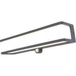 Lutec Solar-LED-Außenwandleuchte Doblo 1-flammig Anthrazit 35 Cm X 9 Cm X 9 Cm