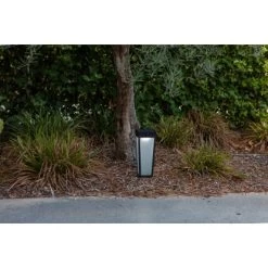 Lutec LED-Solar-Wegeleuchte Dias 1-flammig Mattschwarz 48,4 X 12,2 X 12,2 Cm -Lampe Geschäft 277195 3746 AB 04