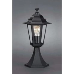 Außensockelleuchte Molinella Schwarz