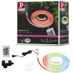 Paulmann SimpLED LED Strip Outdoor RGB Komplet-Set 3 M Weiß -Lampe Geschäft 4000870788899 2425 VP 01