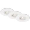 Brilo LED-Einbauleuchte Kulana 3er-Set Weiß -Lampe Geschäft 4002707378075 1675 2