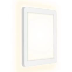 Brilo LED-Außenleuchte Frankfurt Weiß Eckig