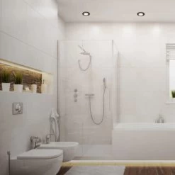 Brilo LED-Einbauleuchte Kulana 3er-Set Dimmbar Matt-Schwarz -Lampe Geschäft 4002707392576 1675 4