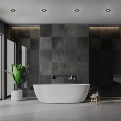 Brilo LED-Einbauleuchte Kulana Dimmbar 4 Stk. Schwarz Matt 4,9 W -Lampe Geschäft 4002707421535 1675 4