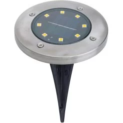 Näve LED Solar Boden Erdspieß Kian 3er-Set IP44