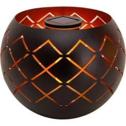 Näve LED-Solarleuchte Bowl Warmweiß Mit Flammeneffekt 20 Cm -Lampe Geschäft 4003222884270 3065 CU 5