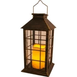 Näve LED-Solarleuchte Lichtfarbe Warmweiß Mit Flammeneffekt 2er-Set -Lampe Geschäft 4003222884522 3065 CU 5