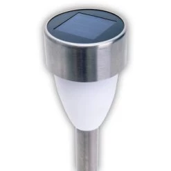 Näve LED-Solar-Außenleuchte Mit Erdspieß Warmweiß M. Flackereffekt 6er-Set -Lampe Geschäft 4003222884584 3065 CU 7