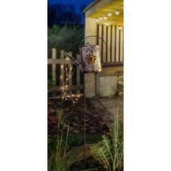 Näve LED-Solar-Erdspieß Gießkanne 110 Cm Verzinkt -Lampe Geschäft 4003222884690 3065 AB 4
