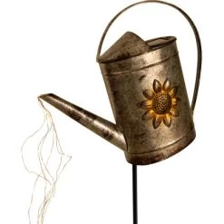 Näve LED-Solar-Erdspieß Gießkanne 110 Cm Verzinkt -Lampe Geschäft 4003222884690 3065 CU 7