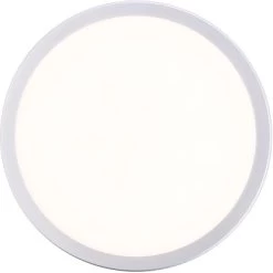 Brilliant LED-Außenwandleuchte Devora Silber 28 Cm Rund -Lampe Geschäft 4004353356445 4731 CU 05