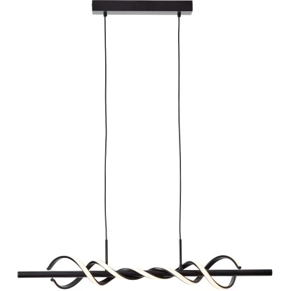 Brilliant LED-Pendelleuchte Amalie 95 Cm Schwarz