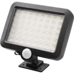 REV Ritter LED-Solarleuchte Mit PIR Sensor 300 Lm 10.000 K IP44 Schwarz -Lampe Geschäft 4006341722904 3501 7
