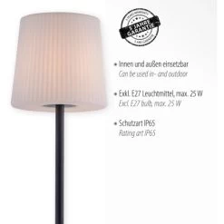 Paul Neuhaus Stehleuchte Falter Anthrazit 28 X 150 Cm -Lampe Geschäft 4012248357071 2426 03