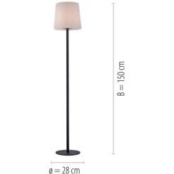 Paul Neuhaus Stehleuchte Falter Anthrazit 28 X 150 Cm -Lampe Geschäft 4012248357071 2426 07