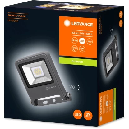 Ledvance LED-Außenleuchte Endura Flood 10 W 4000 K Dunkelgrau 5 Ledvance LED-Außenleuchte Endura Flood 10 W 4000 K Dunkelgrau – Bild 3
