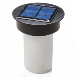 Amare LED-Solargartenfeuer Eckig Schwarz Mit Flammeneffekt -Lampe Geschäft 4251083908066 4655 05