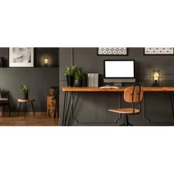 Amare LED-Dekolampen 2er-Set Im Industrie-Look Rund -Lampe Geschäft 4251083908745 4655 02