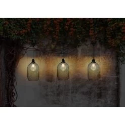 Amare LED-Solar-Hängeleuchte Schwarz -Lampe Geschäft 4251083908813 4655 02