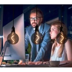 Amare LED-Glaskugel Glow 3er Set Mit Batterie Smokey -Lampe Geschäft 4251083910069 4655 04