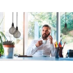 Amare LED-Glaskugel Glow 3er Set Mit Batterie Smokey -Lampe Geschäft 4251083910069 4655 05