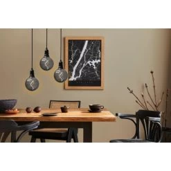 Amare LED-Glaskugel Glow 3er Set Mit Batterie Smokey -Lampe Geschäft 4251083910069 4655 08