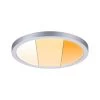 Paulmann Einbaupanel Areo VariFit IP44 15W 3 Step Dim To Warm 175mm Chrom Matt Kunststoff -Lampe Geschäft 528201 2425 3