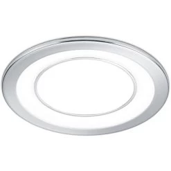 Trio LED-Einbauspot Core 10W 1040 Lm Chrom -Lampe Geschäft 528555 2451 0 1