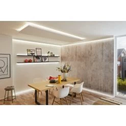 Paulmann MaxLED 250 Basis-Set 3 M TunW IP20 2700-6500K 12W 230/24V 24VA Silber -Lampe Geschäft 536148 2425 08 2