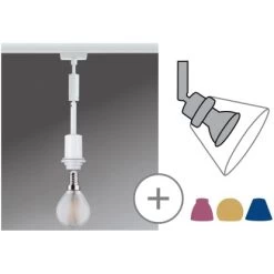 Paulmann URail DecoSystems Pendel Weiß Max. 1x20W E14 Ohne Leuchtmittel