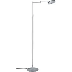 Trio LED Stehleuchte Calcio Nickel Matt 1400 Mm X 250 Mm X 710 Mm