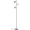 Trio LED Stehleuchte Narcos Nickel Matt 1540 Mm X 280 Mm X 180 Mm -Lampe Geschäft 593457 2451 1