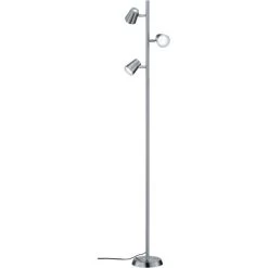 Trio LED Stehleuchte Narcos Nickel Matt 1540 Mm X 280 Mm X 180 Mm