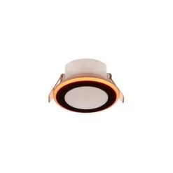 Trio LED-Einbauleuchten Argus 1-flammig Schwarz Matt Ø 8,2 Cm -Lampe Geschäft 612863 2451 13