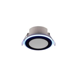 Trio LED-Einbauleuchten Argus 1-flammig Schwarz Matt Ø 8,2 Cm -Lampe Geschäft 612863 2451 15