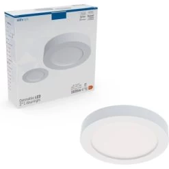 Einbaustrahler CCT Dimmbar Weiß Ø 22 Cm -Lampe Geschäft 693031 11020200 06