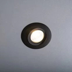 Spot 4,5 W 350 Lm CCT 2000-2700 K Ø 6,8 Cm Dimmbar Schwarz -Lampe Geschäft 693084 11020200 07