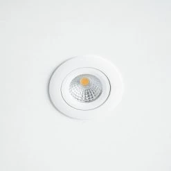 Spot 4,5 W 350 Lm CCT 2000-2700 K Ø 6,8 Cm Dimmbar Weiß -Lampe Geschäft 693099 11020200 06