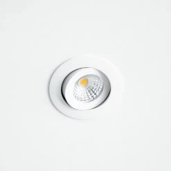 Spot 4,5 W 350 Lm CCT 2000-2700 K Ø 6,8 Cm Dimmbar Weiß -Lampe Geschäft 693099 11020200 07