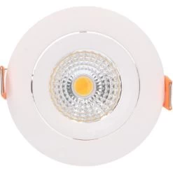 Spot 4,5 W 350 Lm CCT 2000-2700 K Ø 6,8 Cm Dimmbar Weiß -Lampe Geschäft 693099 11020200 09