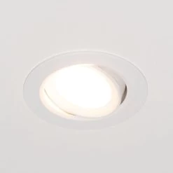 Spots 5 W 360 Lm 2700 K Ø 6,8 Cm Dimmbar Weiß 3 Stk. -Lampe Geschäft 693126 11020200 05