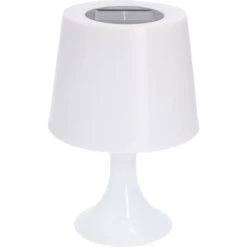 Solar-Tischleuchte Melbourne 5 Lm 3600 K IP44 Sensor Weiß